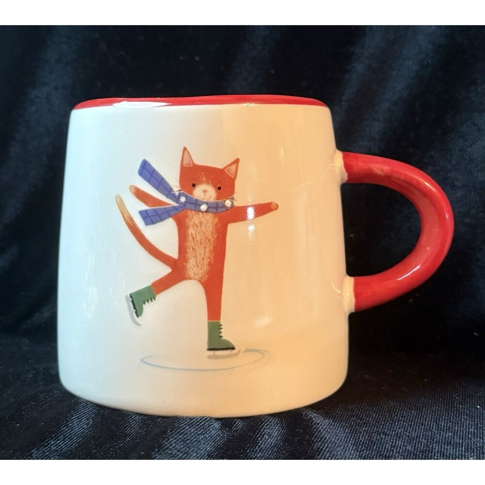 Furry Friends Cat Mug Coffee Skating Cup